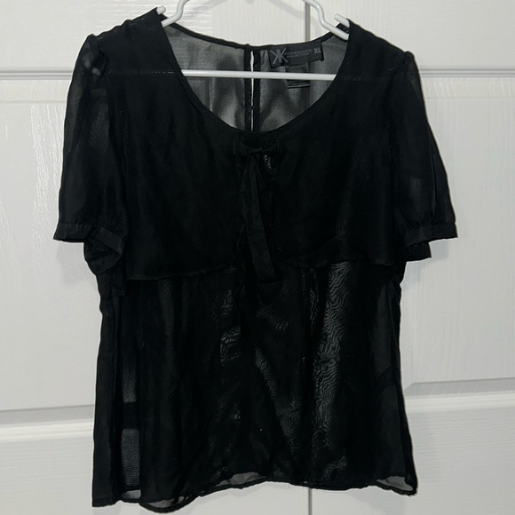 Kardashia Kollection sheer blouse size XL - Picture 1 of 5